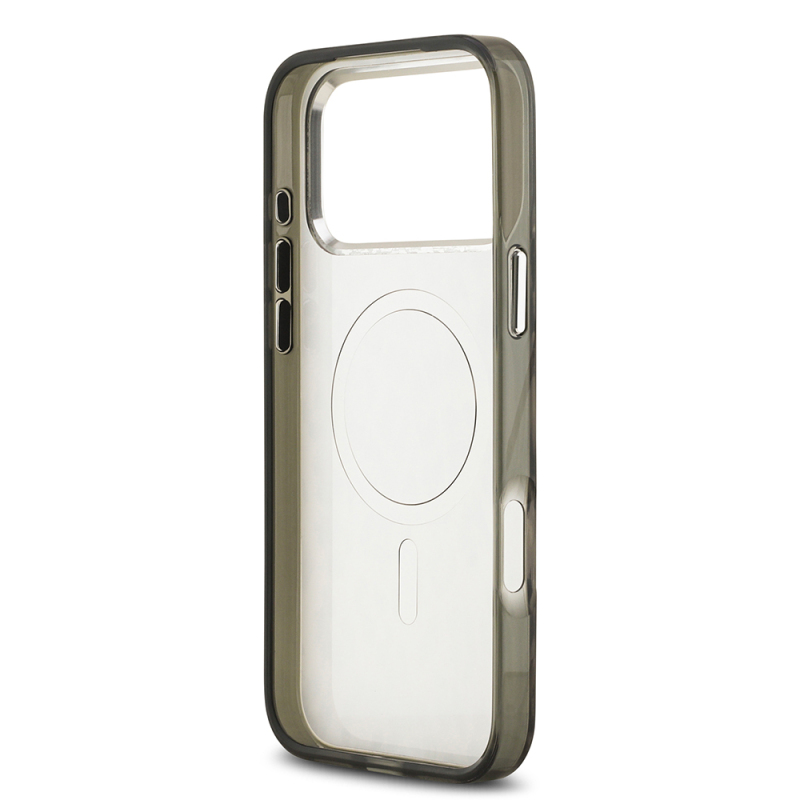 Apple iPhone 17 Pro Max Case Karl Lagerfeld Original Licensed M-Safe Charging Feature IML Leopard Print Cover - 15