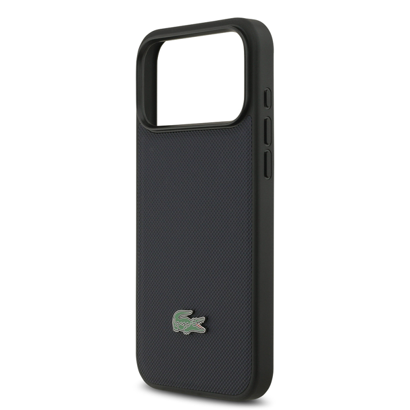 Apple iPhone 17 Pro Max Case, Lacoste Original Licensed, M-safe Charging Enabled, PU Piqué Patterned Cover with Metal Logo. - 6