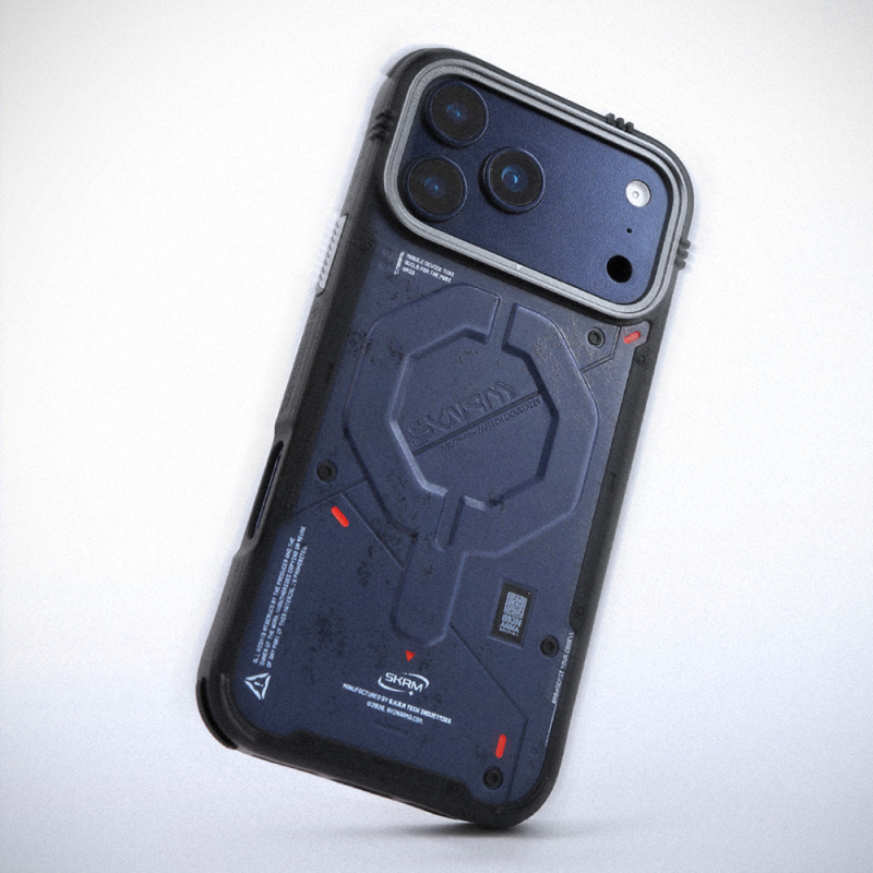 Apple iPhone 17 Pro Max Case M-Safe Charging Airbag Design Skinarma Vigor Cover - 21