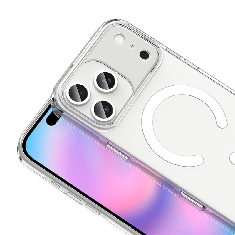 Apple iPhone 17 Pro Max Case M-safe Charging and Camera Protection Zore Kripto Cover - 4