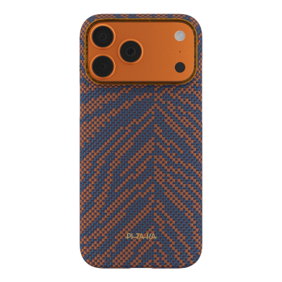 Apple iPhone 17 Pro Max Case M-safe Charging Enabled Aramid Fiber Pitaka Breath of Veins Series Cover - 1