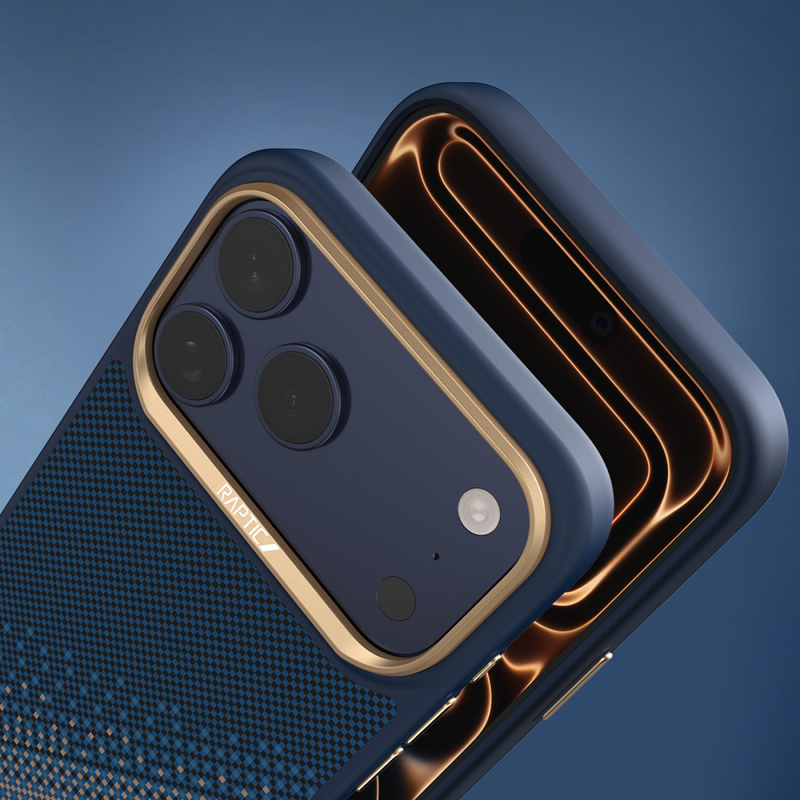 Apple iPhone 17 Pro Max Case M-safe Charging Enabled Raptic Aramid Dual Serenity Series Cover - 9