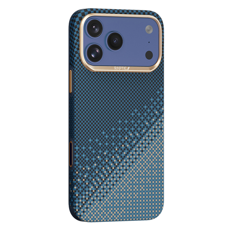 Apple iPhone 17 Pro Max Case M-safe Charging Enabled Raptic Aramid Dual Ultra Serenity Series Cover - 4