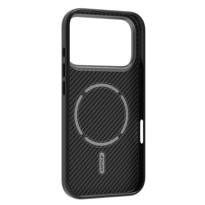 Apple iPhone 17 Pro Max Case M-Safe Charging Feature 600D Metal Camera Frame Raptic Aramid Fiber Series Cover - 4