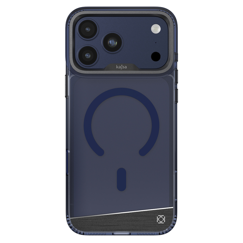 Apple iPhone 17 Pro Max Case M-safe Charging Feature Airbag Design O-Ring Transparent Kajsa Aluminum Trans Shield Series Cover - 4