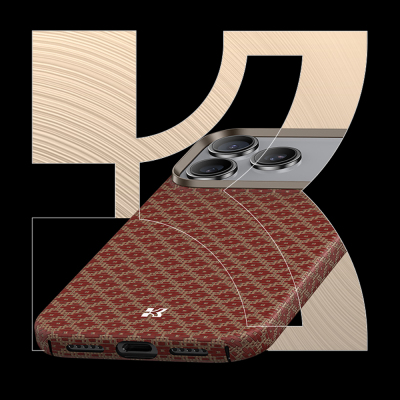 Apple iPhone 17 Pro Max Case M-Safe Charging Feature Benks ArmorAir ArmorGrid Series Kevlar Cover - 26