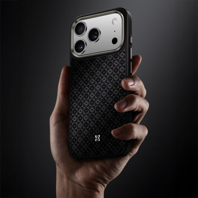 Apple iPhone 17 Pro Max Case M-Safe Charging Feature Benks ArmorPro ArmorGrid Series Kevlar Cover - 8