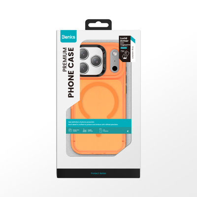 Apple iPhone 17 Pro Max Case M-Safe Charging Feature Benks C-Magnet Lucid Armor Cover - 19