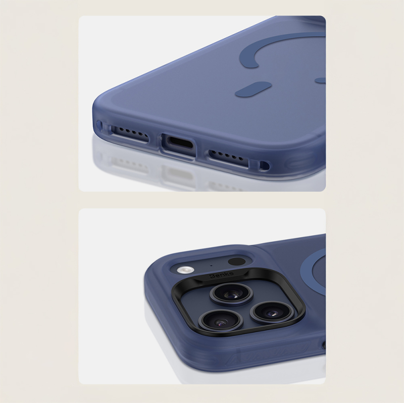 Apple iPhone 17 Pro Max Case M-Safe Charging Feature Benks C-Magnet Lucid Armor Cover - 16