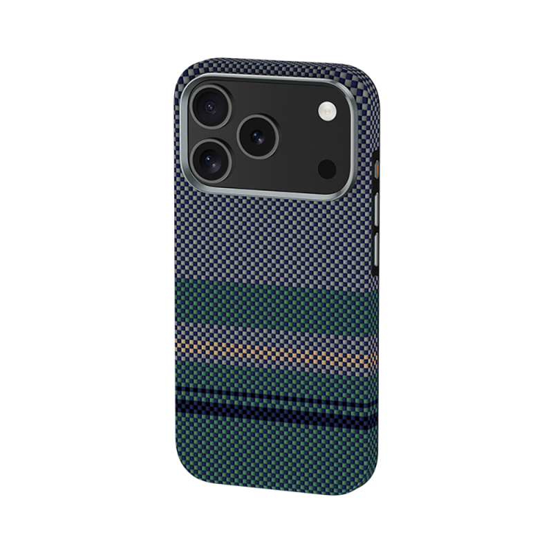 Apple iPhone 17 Pro Max Case M-safe Charging Feature Carbon Fiber Design Benks Aurora ArmorPro Kevlar Cover - 3