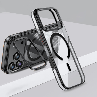 Apple iPhone 17 Pro Max Case M-safe Charging Feature Legendary Cover Wlons Stand - 5