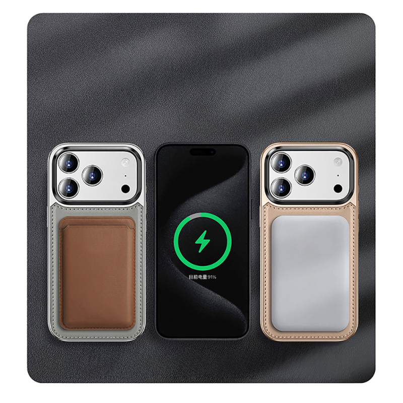 Apple iPhone 17 Pro Max Case M-safe Charging Feature Leto Stand Cover - 12