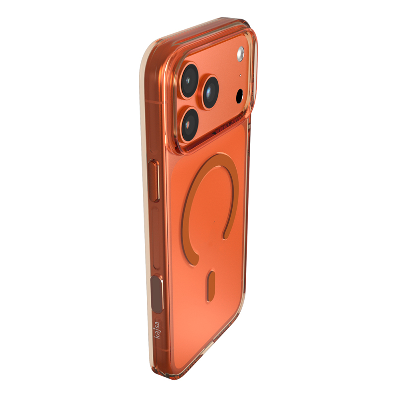 Apple iPhone 17 Pro Max Case M-safe Charging Feature O-Ring Transparent Kajsa Trans Shield Series Cover - 14