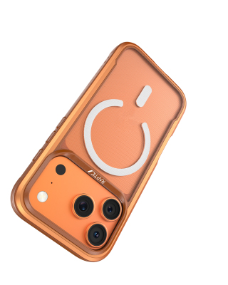 Apple iPhone 17 Pro Max Case M-Safe Charging Feature Raptic Shield Classic Series Transparent Back Surface C-Magnet Cover - 5