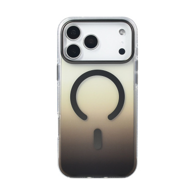 Apple iPhone 17 Pro Max Case M-safe Charging Feature Transparent Color Transition Zore Toros Cover - 18