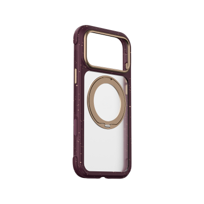 Apple iPhone 17 Pro Max Case M-safe Charging Feature Wiwu AA-203 AeroArmor Ultra Series Airbag Design Stand Cover - 5