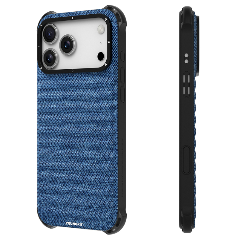 Apple iPhone 17 Pro Max Case M-safe Charging Feature Youngkit Canvas Series Cover - 12