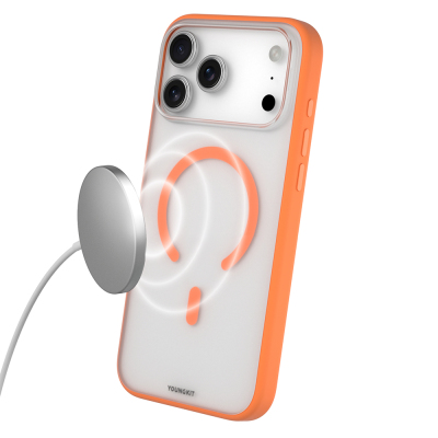 Apple iPhone 17 Pro Max Case M-safe Charging Feature Youngkit Clear Series Cover - 13