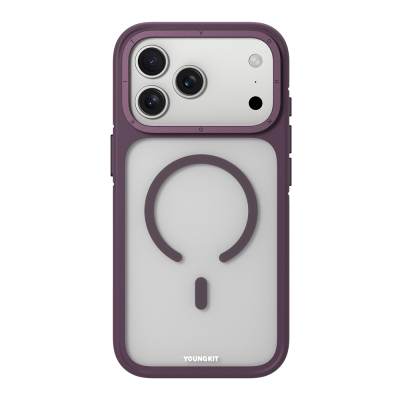Apple iPhone 17 Pro Max Case M-safe Charging Feature Youngkit Rock Sand Series Cover - 22