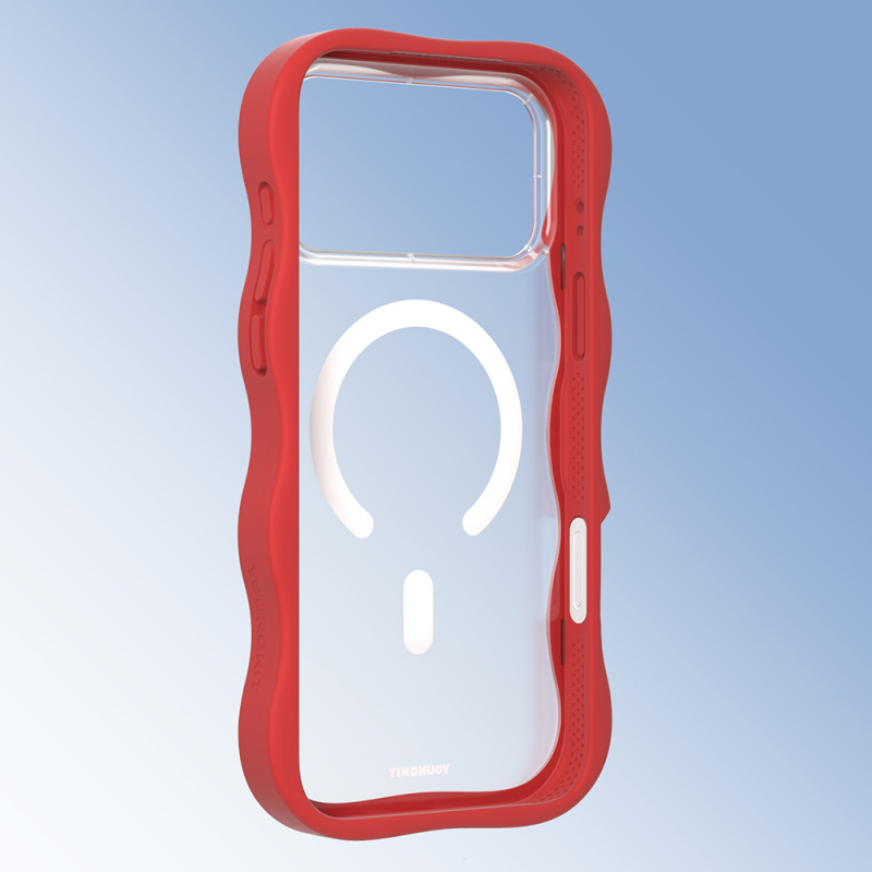 Apple iPhone 17 Pro Max Case M-safe Charging Feature Youngkit Wave Matte Series Cover - 17