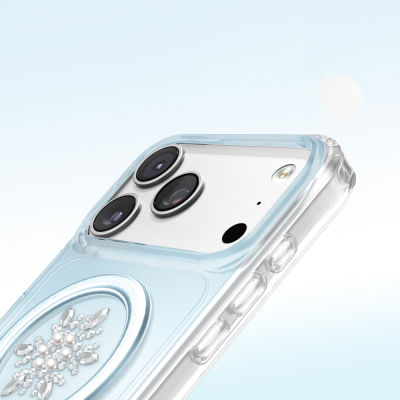 Apple iPhone 17 Pro Max Case M-Safe Charging Feature, Zore Paris Mova Hard PC Cover - 27