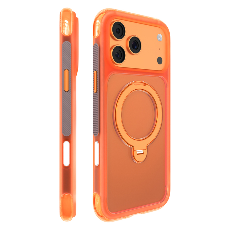 Apple iPhone 17 Pro Max Case M-safe Charging Stand Airbag Design Mutural Air Shield Series Cover - 2