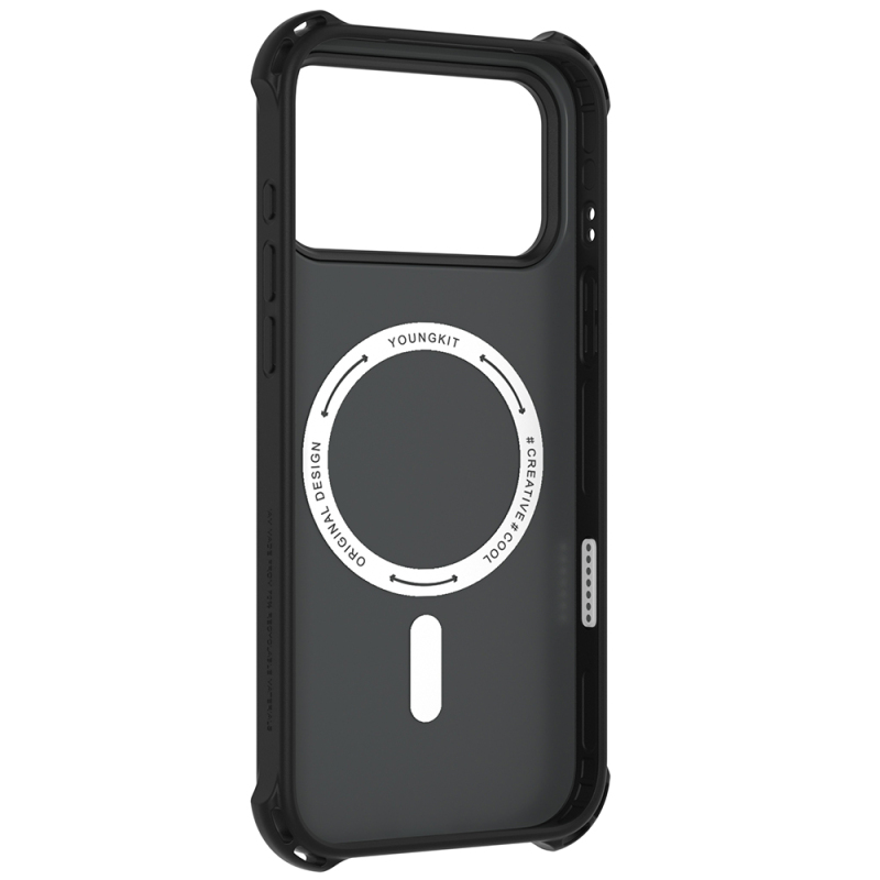 Apple iPhone 17 Pro Max Case Matte Color Design Youngkit True Color Series Cover - 9