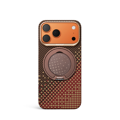 Apple iPhone 17 Pro Max Case Raptic 2-in-1 Bundle Kit Aramid Skin Serenity Series Stand and Cover - 2