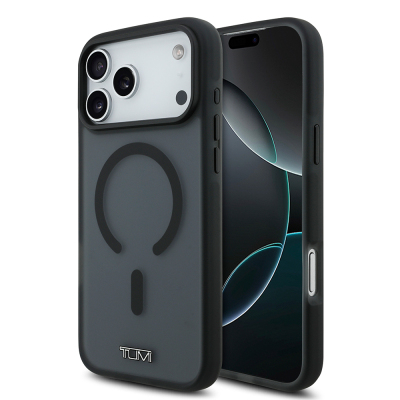 Apple iPhone 17 Pro Max Case TUMI Original Licensed M-safe Charging Frosted Transparent Cover - 1