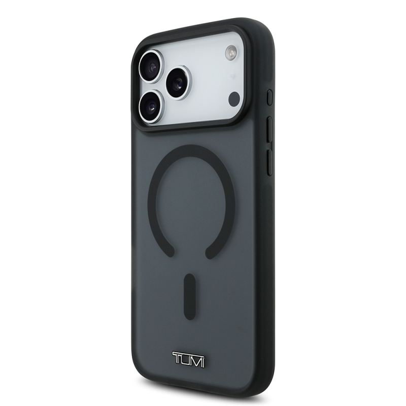 Apple iPhone 17 Pro Max Case TUMI Original Licensed M-safe Charging Frosted Transparent Cover - 4