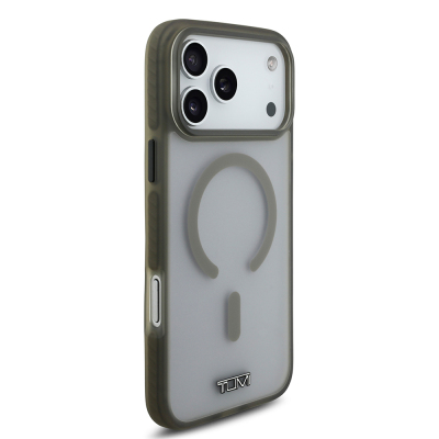 Apple iPhone 17 Pro Max Case TUMI Original Licensed M-safe Charging Frosted Transparent Cover - 12