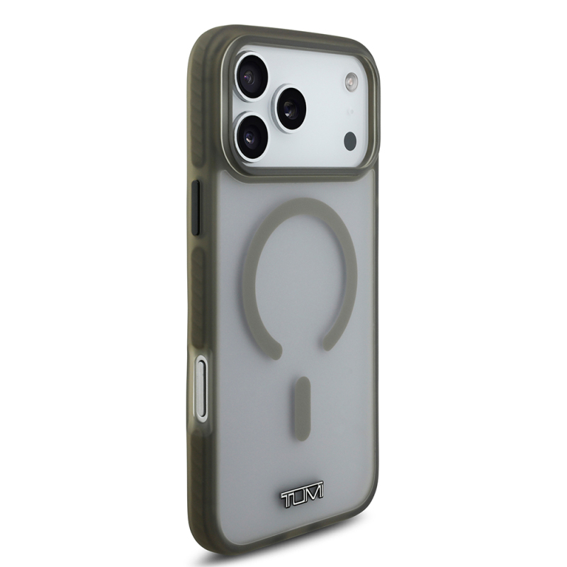 Apple iPhone 17 Pro Max Case TUMI Original Licensed M-safe Charging Frosted Transparent Cover - 12