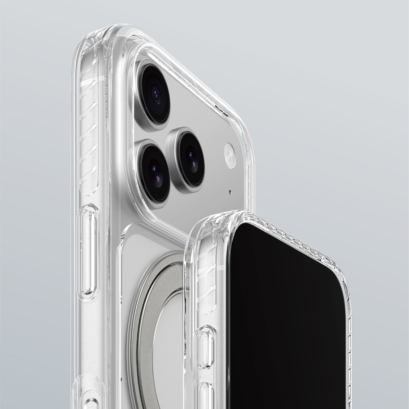 Apple iPhone 17 Pro Max Case with M-Safe Charging, Airbag Design, Stand, AmazingThing Titan Pro MagSpin Cover - 31