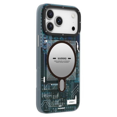 Apple iPhone 17 Pro Max Case with M-safe Charging Feature and Camera Control Button, Youngkit Technology Series Cover - 7