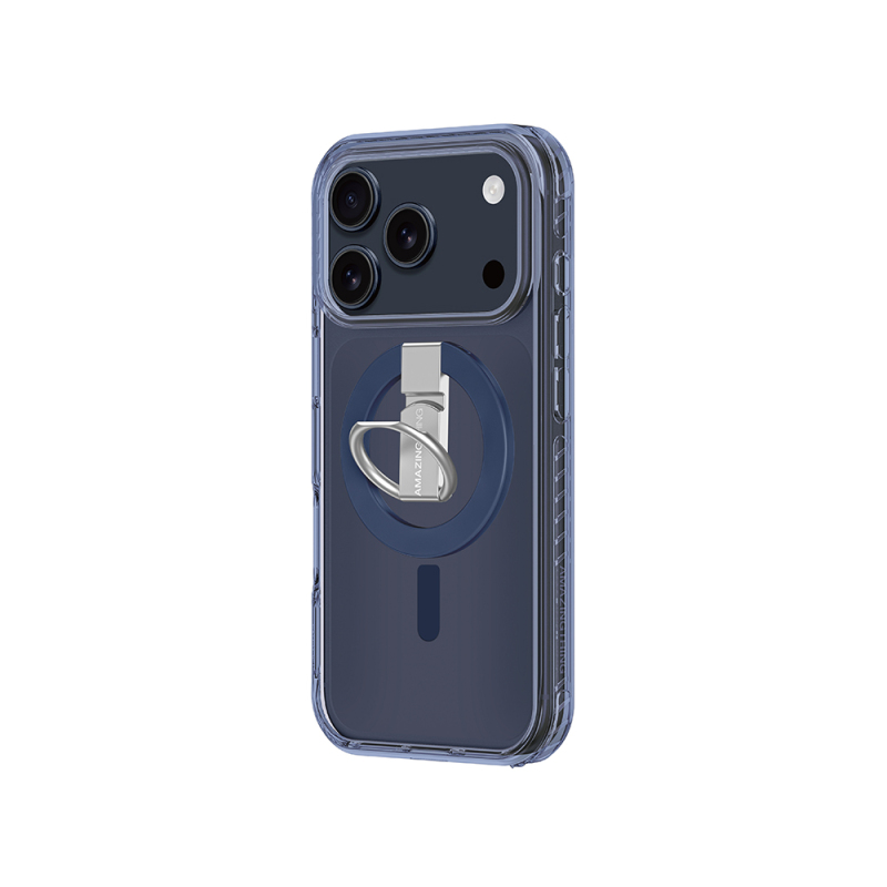 Apple iPhone 17 Pro Max Case with M-safe Charging Feature and Ring Stand, Amazingthing Titan Pro Series Cover - 9