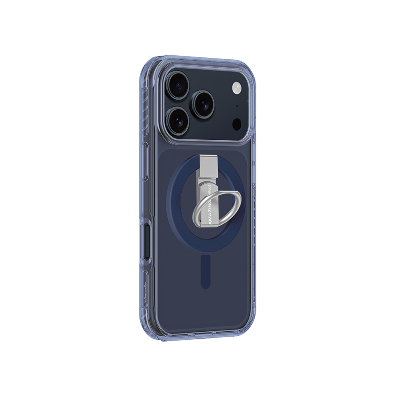 Apple iPhone 17 Pro Max Case with M-safe Charging Feature and Ring Stand, Amazingthing Titan Pro Series Cover - 12