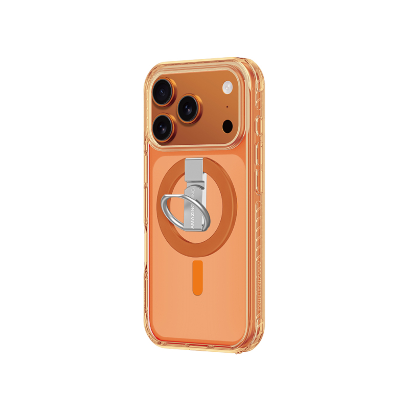 Apple iPhone 17 Pro Max Case with M-safe Charging Feature and Ring Stand, Amazingthing Titan Pro Series Cover - 14