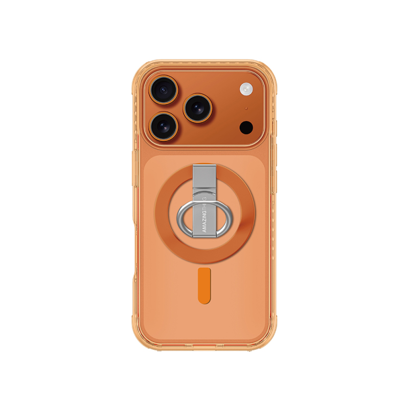 Apple iPhone 17 Pro Max Case with M-safe Charging Feature and Ring Stand, Amazingthing Titan Pro Series Cover - 2