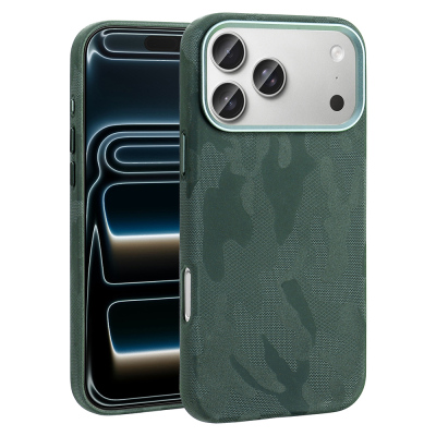 Apple iPhone 17 Pro Max Case with M-Safe Charging Feature, Camouflage Design, Zore Sera Hard PC Cover - 4