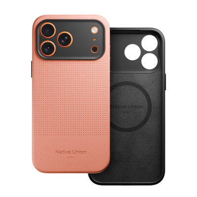 Apple iPhone 17 Pro Max Case with M-safe Charging Feature, Leather Textured, Native Union 2025 Active Series Cover - 3