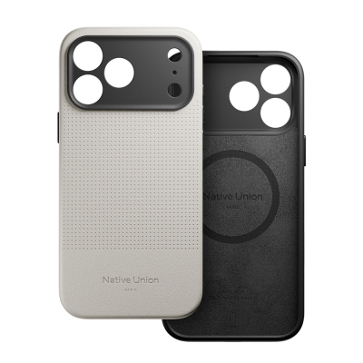 Apple iPhone 17 Pro Max Case with M-safe Charging Feature, Leather Textured, Native Union 2025 Active Series Cover - 9