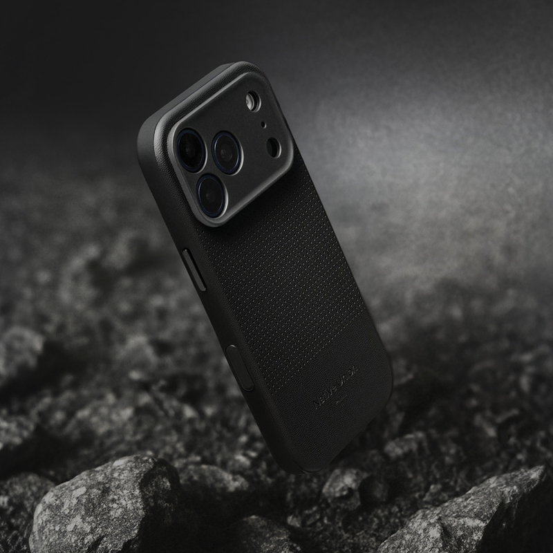 Apple iPhone 17 Pro Max Case with M-safe Charging Feature, Leather Textured, Native Union 2025 Active Series Cover - 19