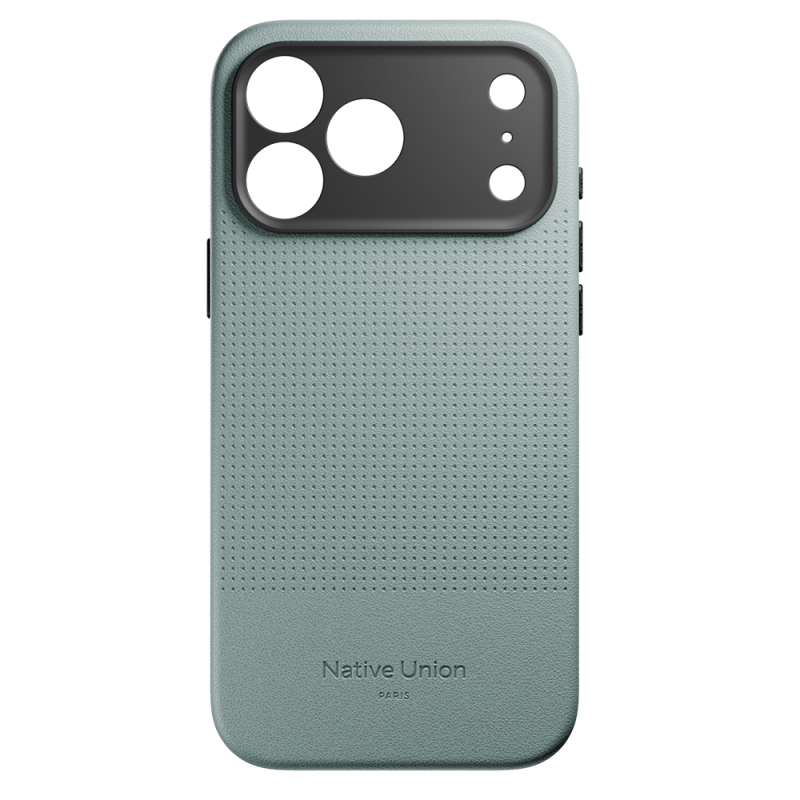 Apple iPhone 17 Pro Max Case with M-safe Charging Feature, Leather Textured, Native Union 2025 Active Series Cover - 24