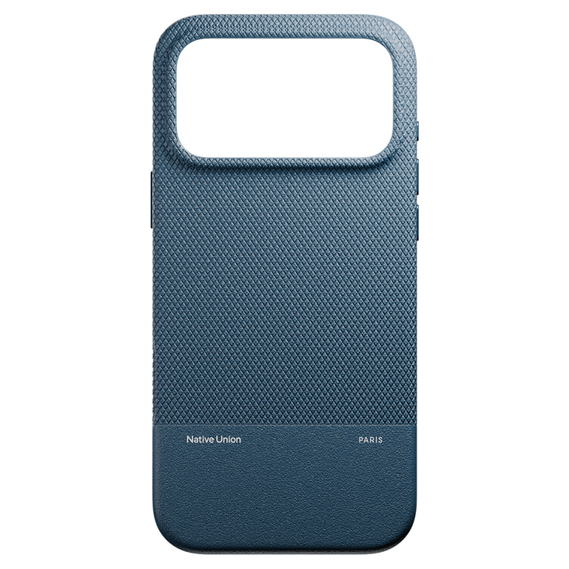 Apple iPhone 17 Pro Max Case with M-safe Charging Feature, Leather Textured Native Union RE Classic Series Cover - 4