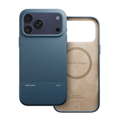 Apple iPhone 17 Pro Max Case with M-safe Charging Feature, Leather Textured Native Union RE Classic Series Cover - 29