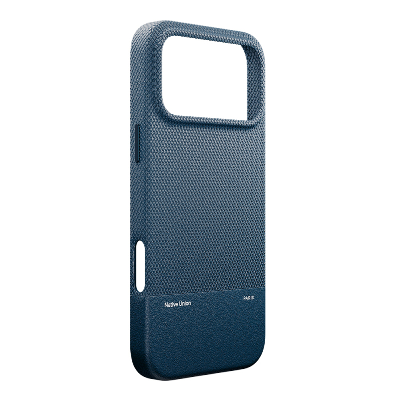 Apple iPhone 17 Pro Max Case with M-safe Charging Feature, Leather Textured Native Union RE Classic Series Cover - 31