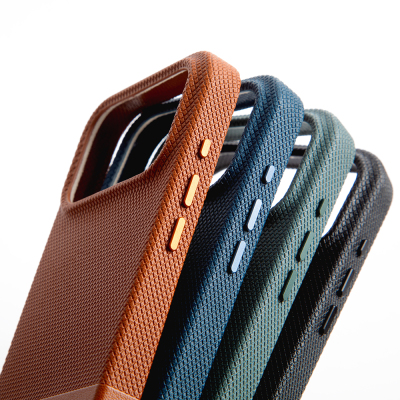 Apple iPhone 17 Pro Max Case with M-safe Charging Feature, Leather Textured Native Union RE Classic Series Cover - 33