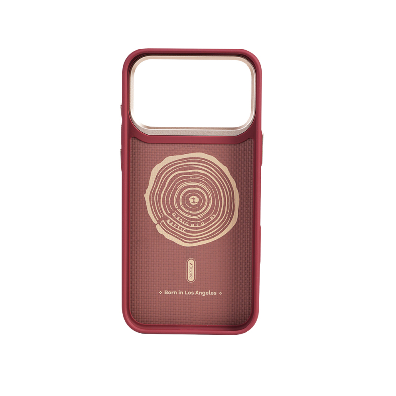Apple iPhone 17 Pro Max Case with M-safe Charging Feature, Raptic Aramid Dual Grid Series Cover - 3