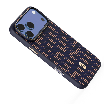 Apple iPhone 17 Pro Max Case with M-safe Charging Feature, Raptic Aramid Dual Grid Series Cover - 19