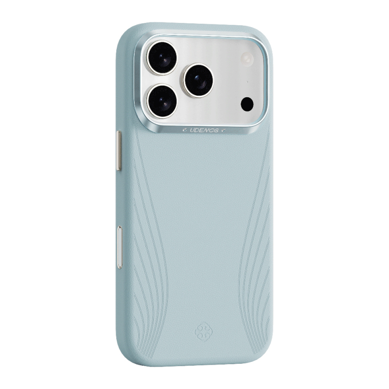 Apple iPhone 17 Pro Max Case with M-Safe Charging Feature, Striped Design, Udemos Freedom Series Cover - 14